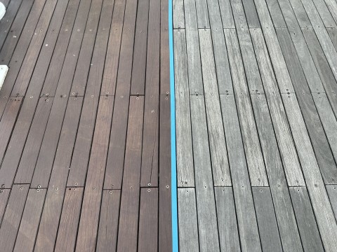 ウッドデッキ修繕の画像