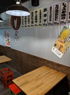 もつ屋大西蒲田店内装施工の画像