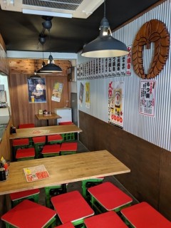 もつ屋大西蒲田店内装施工の画像