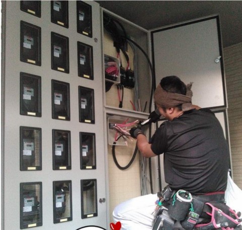 集合住宅・一般住宅・オフィスビル・SRCマンション新築・改装電気工事の画像