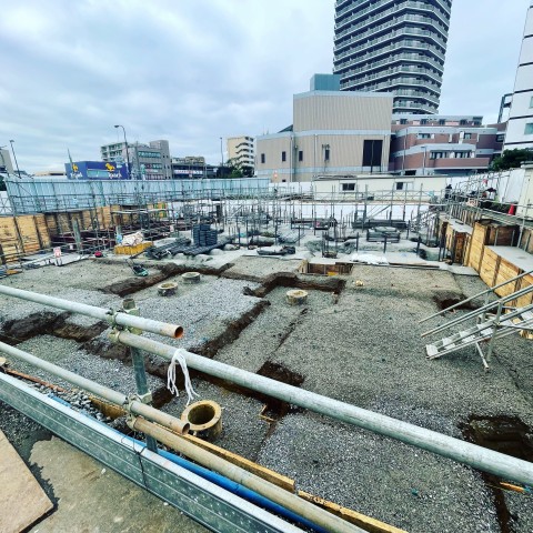 新築RCマンション電気設備工事の画像