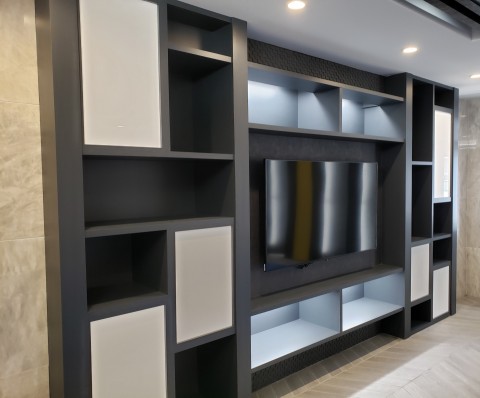 マンションオーダー家具工事　施工後写真の画像