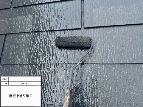 東京都｜戸建て屋根塗装工事（パーフェクトベスト使用）の画像