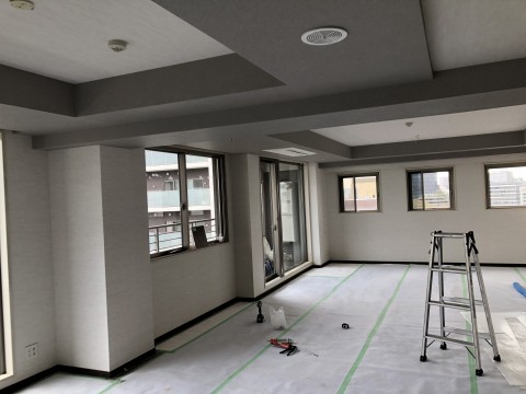 都内マンションハウジングエアコン入替工事の画像