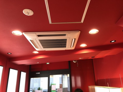 神奈川県 洋菓子店 ビルマルチ 新設工事の画像