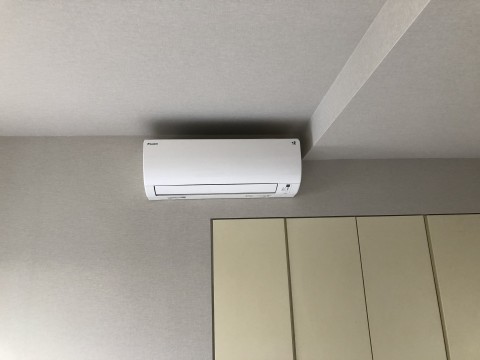 都内マンションハウジングエアコン入替工事の画像