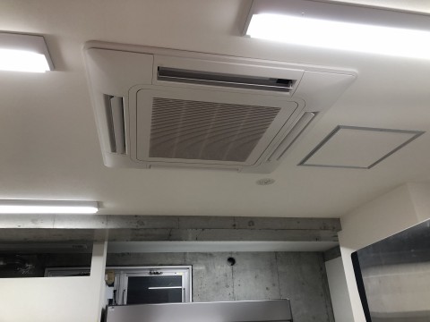 神奈川県 洋菓子店 ビルマルチ 新設工事の画像