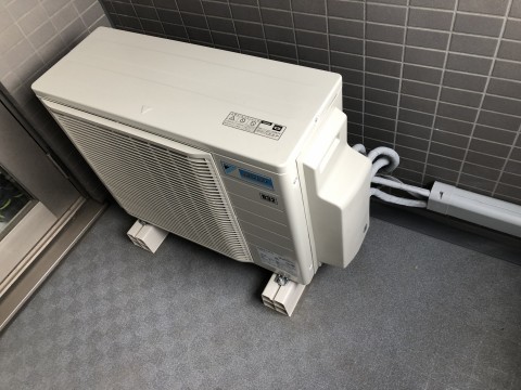 都内マンションハウジングエアコン入替工事の画像