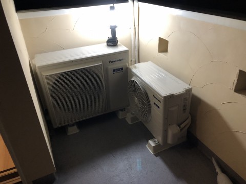 都内 ルームエアコン 新設工事の画像