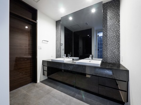 東京都　A邸　突板鏡面仕上げの画像