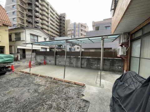 東京都　M様邸　カーポート、土間工事の画像