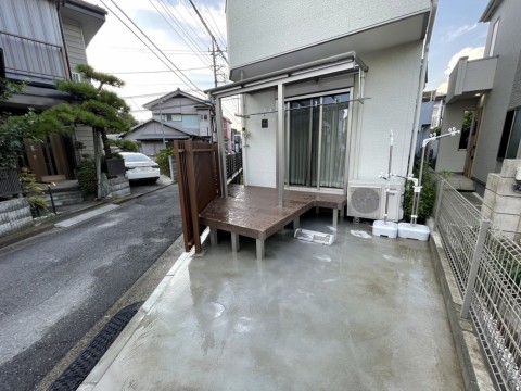 神奈川県　K様邸　テラス、ウッドデッキ工事の画像