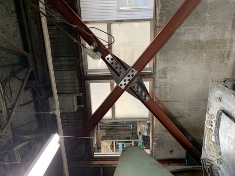 大阪府泉南市　某工場内耐震補強工事の画像