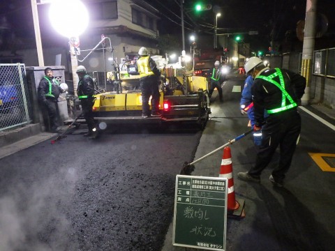 舗装道補修工事の画像