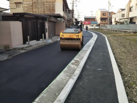 道路整備工事②の画像