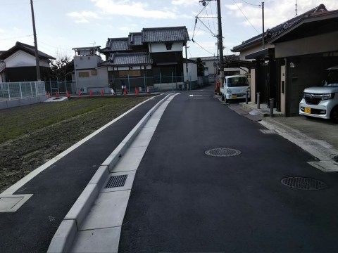 道路整備工事②の画像