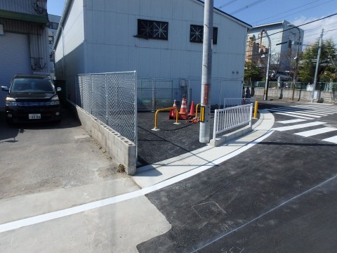 道路整備工事の画像