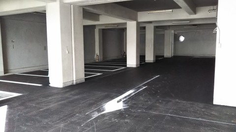 学校敷地内舗装改修工事の画像