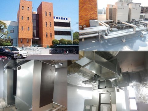 葛西図書館空調設備改修工事の画像