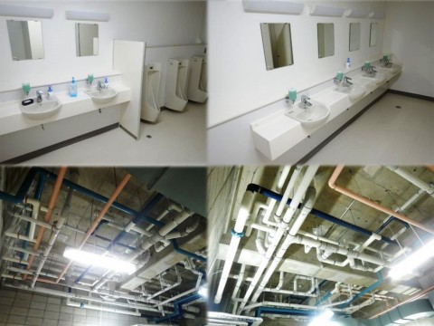 南部汚泥処理プラント管理棟建物改良工事の画像