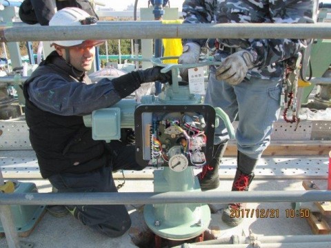 ２０１７年度トライドジャパン株式会社様　砂町水再生センター流入扉更新工事の画像