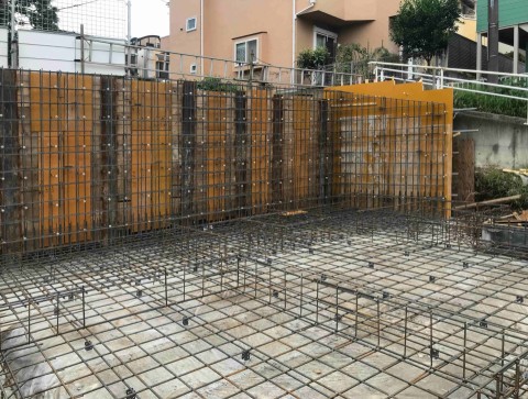 東京都住宅基礎工事【新築2棟現場】の画像