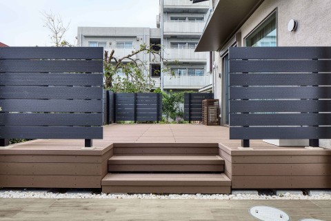 東京都新築外構工事Aの画像