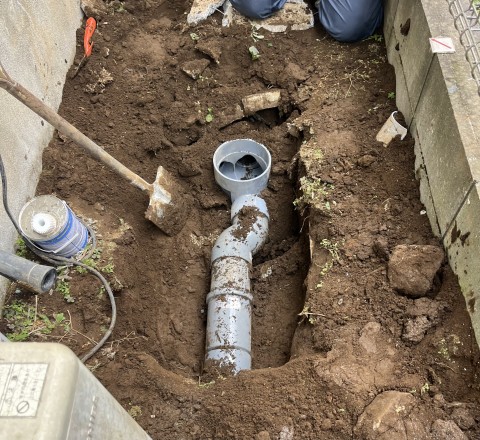 千葉県千葉市　排水桝交換の画像