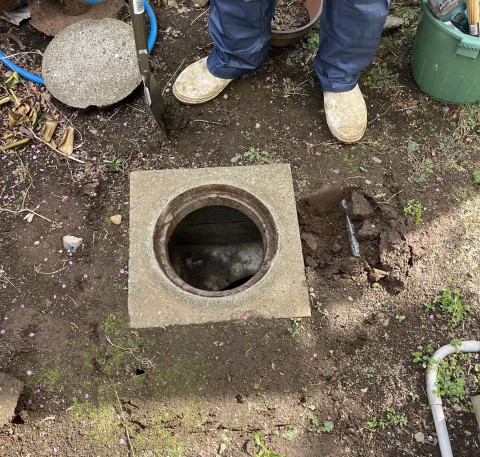 千葉県千葉市　排水桝交換の画像