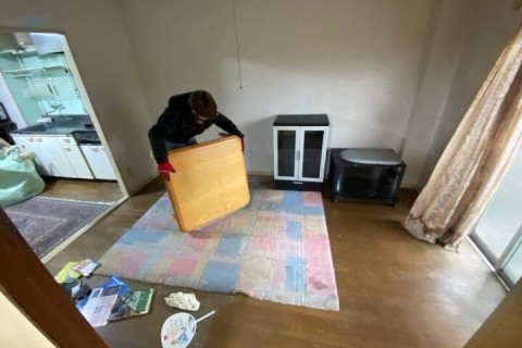 【11万6千円】愛知県春日井市｜マンションの残置物撤去工事の画像