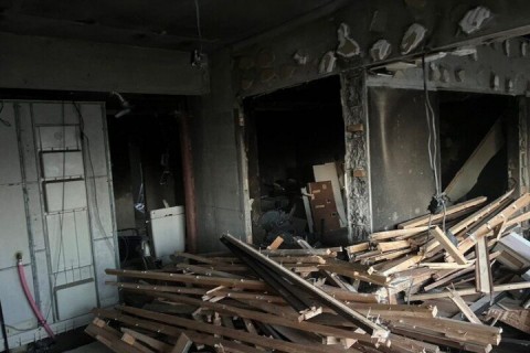 【70万円】愛知県小牧市｜マンション火災現場の内装解体工事の画像