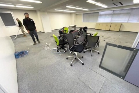 【185万円】愛知県名古屋市｜オフィスビルの原状回復工事の施工事例の画像
