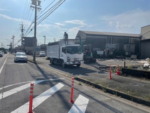 【100万円】三重県鈴鹿市｜テント倉庫解体の施工事例の画像