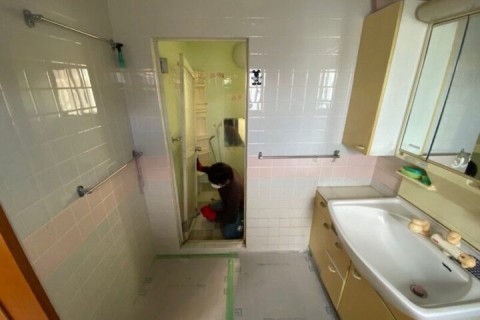 三重県四日市市｜在来風呂・キッチンの解体の画像