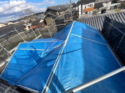 【92万4千円】愛知県豊田市｜瓦降ろしと内装解体の画像