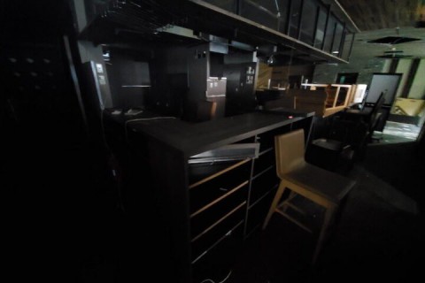 愛知県　名古屋市　中央区　店舗ビルの退去に伴う残置物撤去工事の画像