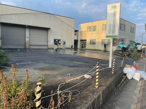 【100万円】三重県鈴鹿市｜テント倉庫解体の施工事例の画像