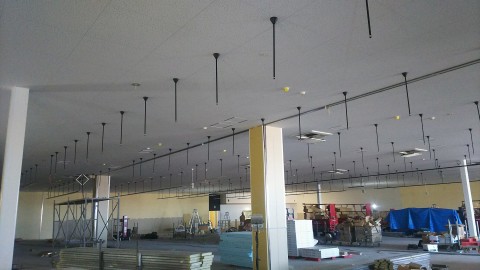 藤岡市店舗新築工事（施工中）の画像