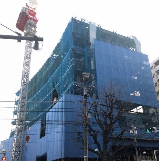 港区ビジネスホテル新築工事（施工中）の画像