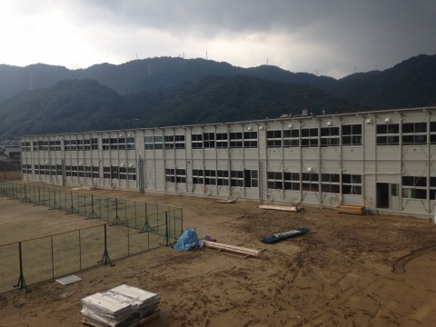 仮設プレハブ工事の画像