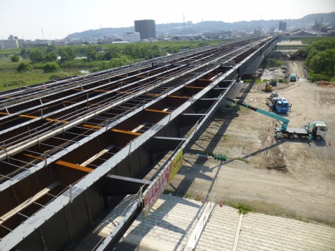大分県　宗麟大橋　橋梁工事の画像