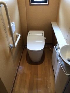 トイレ便器交換工事の画像