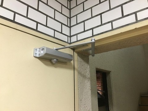 東京都　防火設備検査における指摘事項の改修の画像