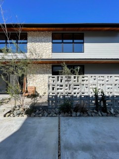 リゾートライクな注文住宅の画像