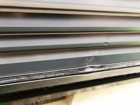 シャッターの補修の画像