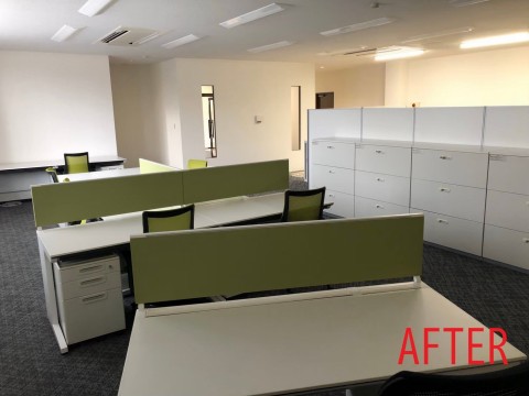 T興業株式会社様三重営業所事務室整備工事の画像