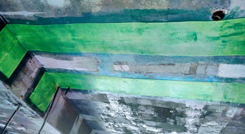 東京都内のお客様　アラミド工事の画像