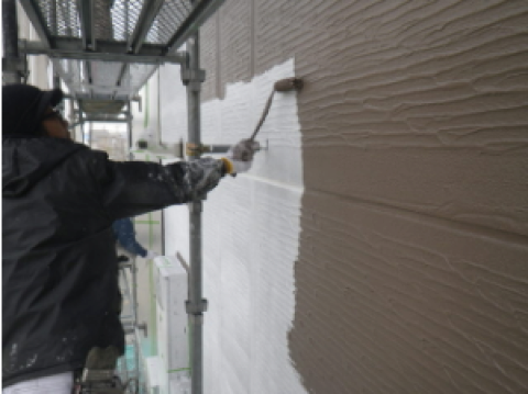 屋根 外壁 塗装リフォームの画像