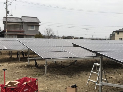 徳島県低圧太陽光発電工事の画像