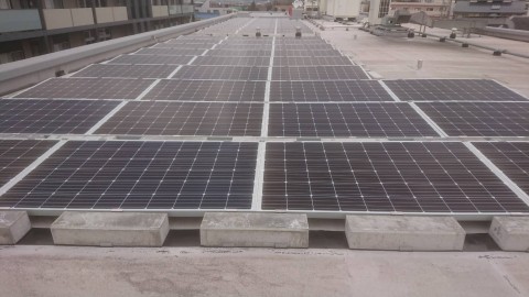 京都府屋根上低圧太陽光発電工事の画像
